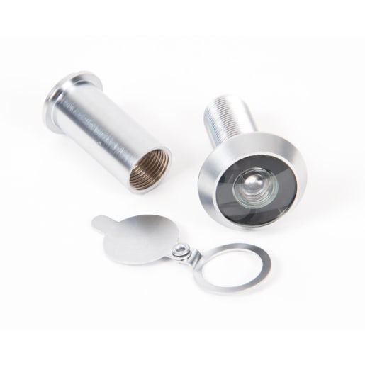 From The Anvil Satin Chrome Door Viewer 180° (34-56mm Door)