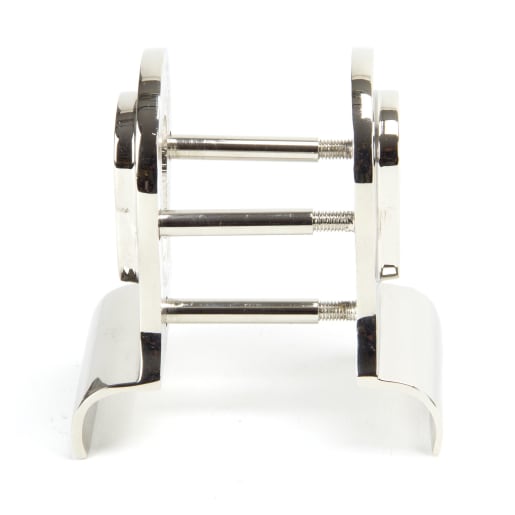 From The Anvil Polished Nickel 50mm Euro Door Pull (Back to Back fixings)