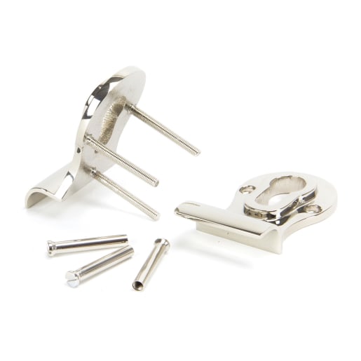From The Anvil Polished Nickel 50mm Euro Door Pull (Back to Back fixings)