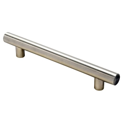 Carlisle Brass Fingertip Steel T-Bar Handle 188 x 12mm Satin Nickel