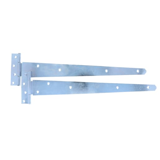 No. 121 Medium Tee Hinge 450mm Zinc Plated (Pair)