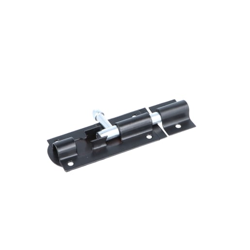 No. 923A Tower Bolt Straight 75mm Black
