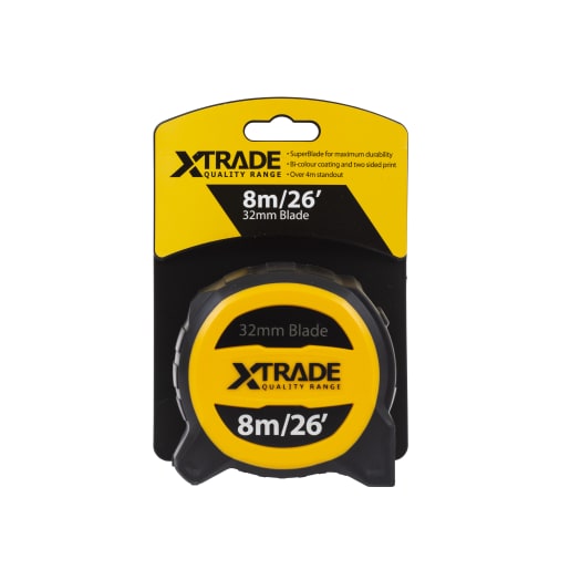 XTRADE Tape Measure 8m x 32mm