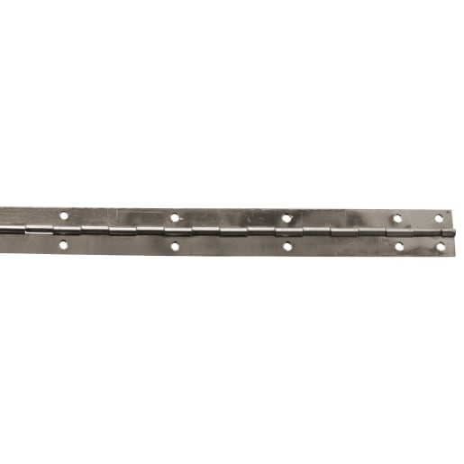 A Perry No.101 Light Piano Hinge 1830 x 25 x 0.6mm Nickel Plated