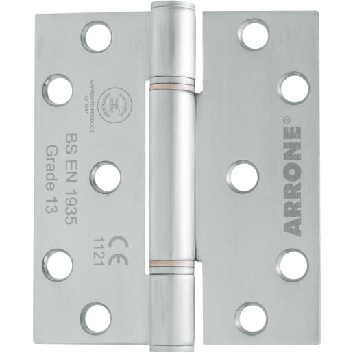 ARRONE Phosphor Bronze Corner Butt Hinge Satin Stainless Steel