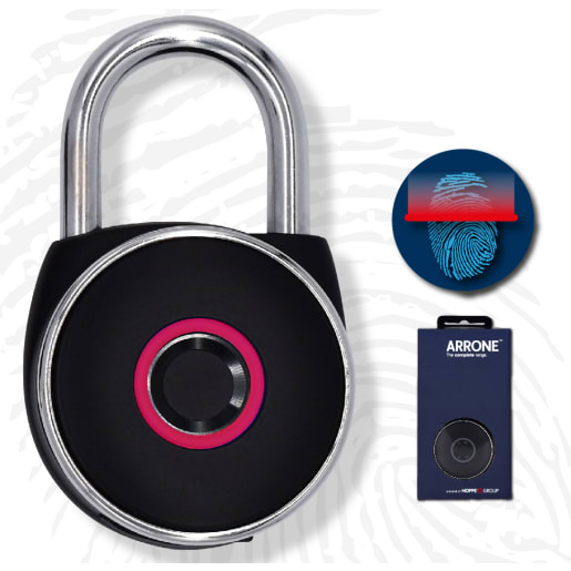 Biometric padlock new arrivals