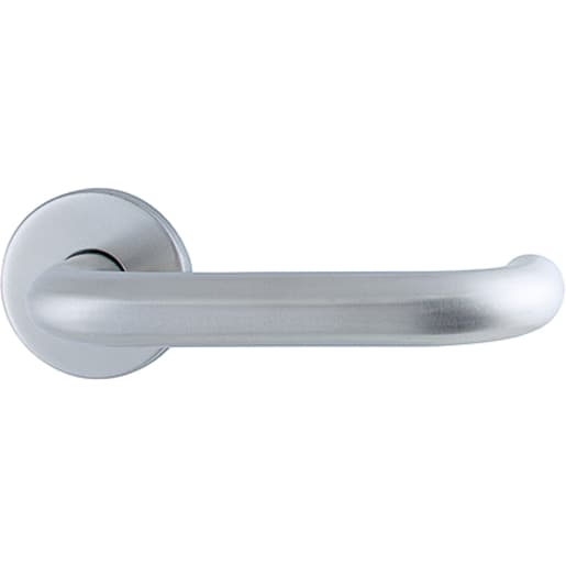 ARRONE AR961 Lever Handle Set on Rose 19mm Satin Stainless Steel AR961/60