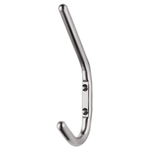 Eurospec Hat and Coat Hook 150mm Satin Stainless Steel