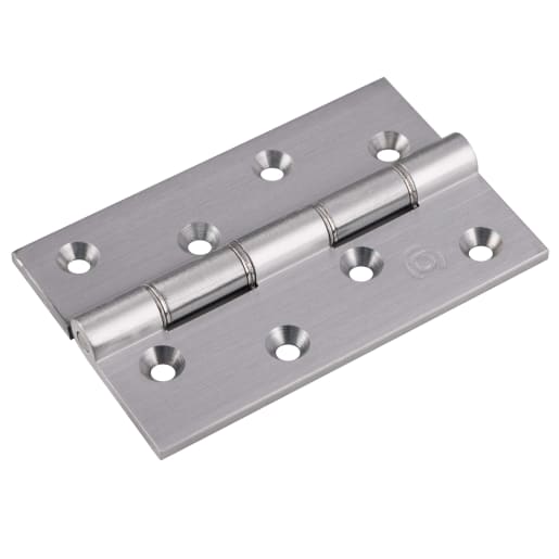 Carlisle Brass Double Steel Washered Butt Hinge 102mm Satin Chrome