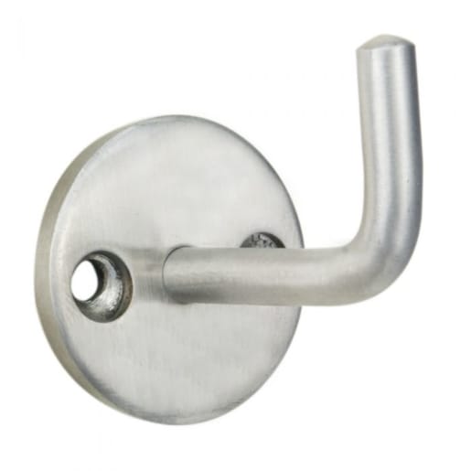 Eurospec Coat Hook on a 33mm Rose Satin Stainless Steel