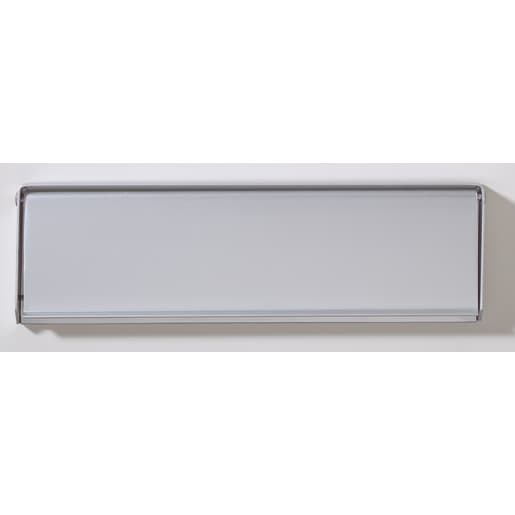Frisco Eclipse Unsprung Letterplate 250 x 76mm Anodised Aluminium