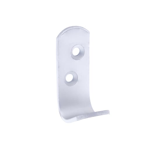 Eclipse Single Robe Hook 63mm Satin Anodised Aluminium
