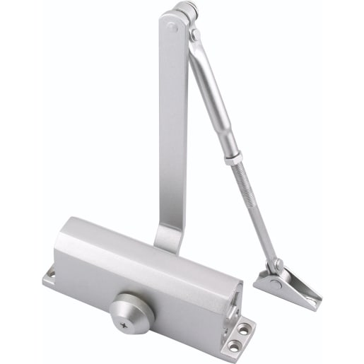 Frisco Budget Door Closer Size 3 Silver