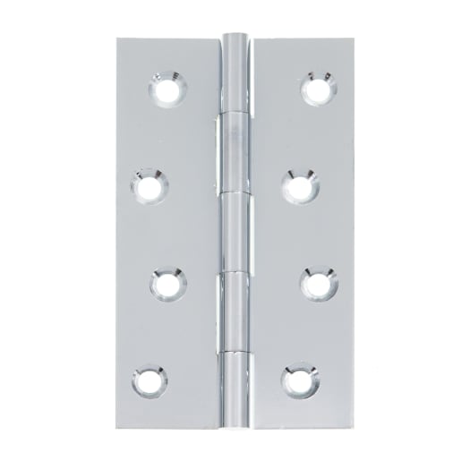 Frisco Solid Drawn 102 x 61mm Brass Polished Chrome