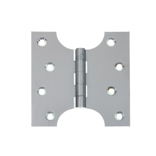 Frisco Brass Parliament Hinges 102 x 51 x 102mm Polished Chrome