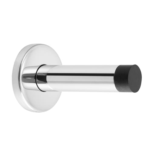Frisco Wall Mounted Door Stop 76mm Polished Stainless Steel