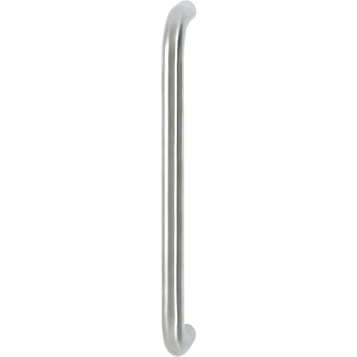 Arrone Pull Handle With Bolt Fix 425 x 19mm Polished