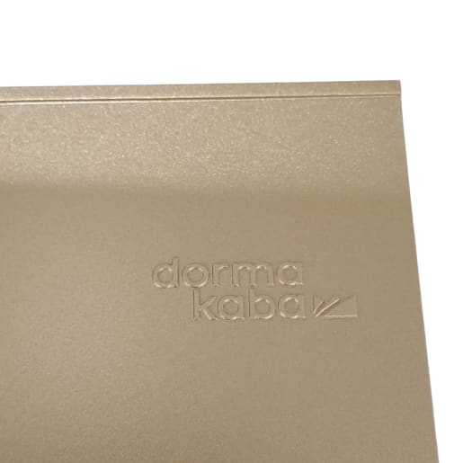 Dorma TS71VBC Overhead Door Closer 232 x 105mm Gold