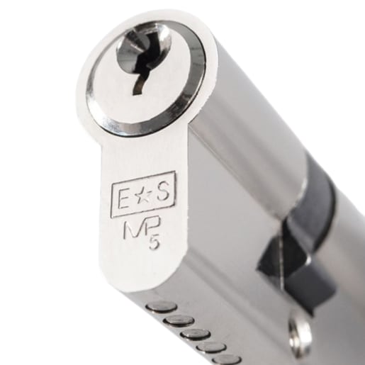 Eurospec Economy 5 Pin Euro Double Cylinder Lock 60mm Nickel Plated