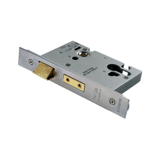 Carlisle Brass Easi-T Euro Profile Sashlock 76mm Satin Stainless Steel