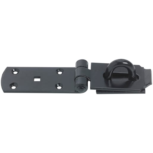 A Perry No.HS149M Medium Hasp and Staple 200mm Zinc Plated