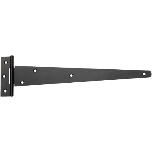 A Perry No.121A Light Tee Hinge 250mm Black