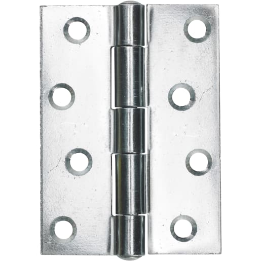 A Perry No.451 Strong Pattern Butt Hinge 100mm Self Colour