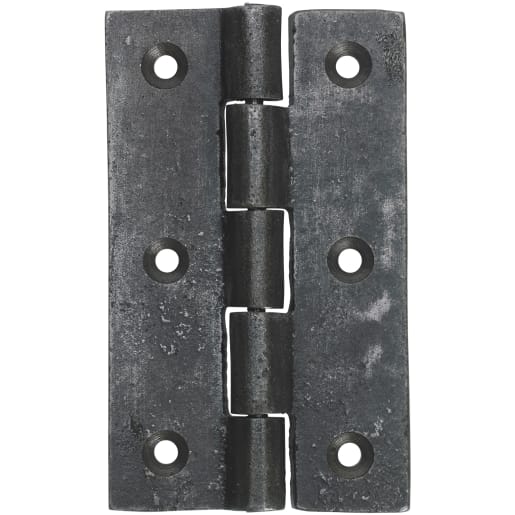 A Perry No.200 Cast Iron Butt Hinge 75mm Self Colour