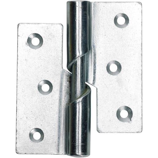 A Perry No.466 Left Hand Rising Butt Hinge 100mm Zinc Plated