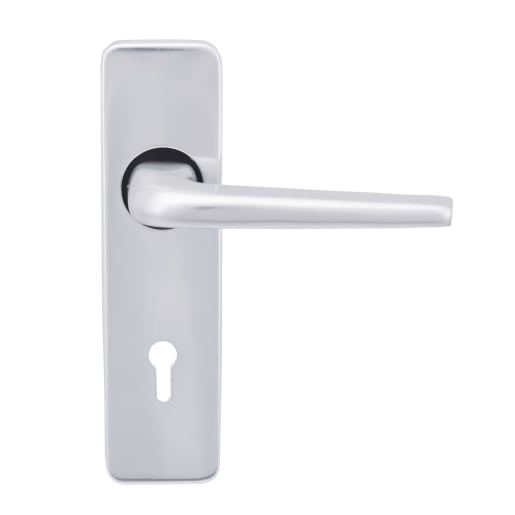 Concealed Lever Lock 154 x 40mm Polished Anodised Aluminium