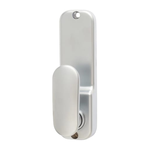 Briton 9160 Mechanical Push Button Digital Lock & Latch Silver