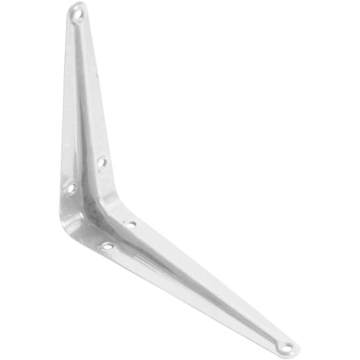 A Perry No.240 London Pattern Shelf Bracket 10 x 8 Inch White