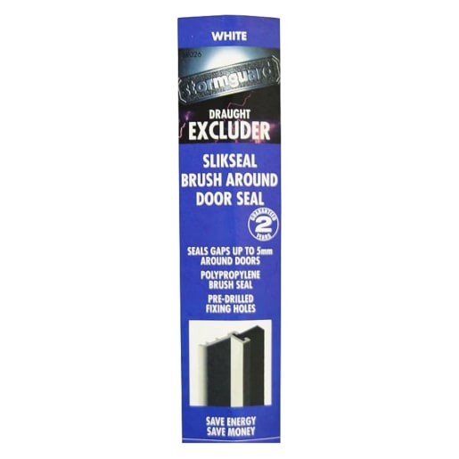 Stormguard Slikseal PVC Around Door & Window Seal Set White 2057mm