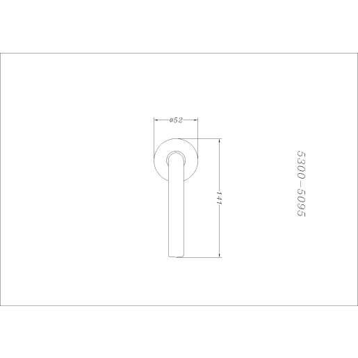 URFIC Titan Lever On Rose Satin Nickel