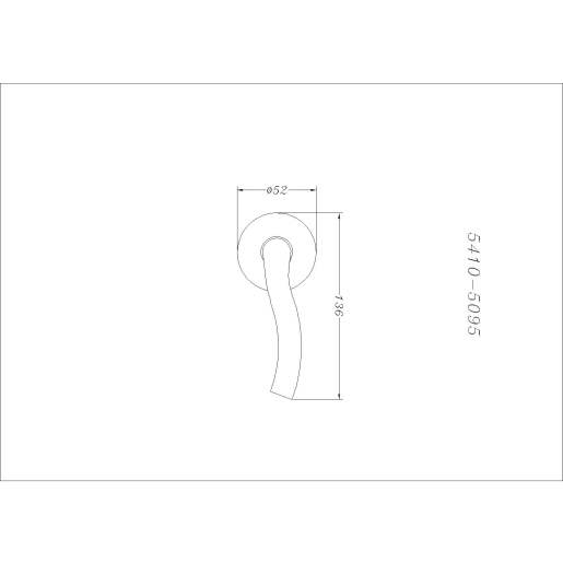 URFIC Rhea Lever On Rose Polished Nickel