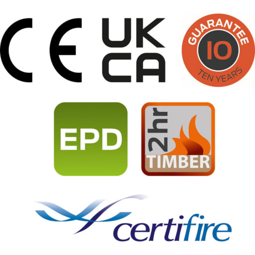 Briton 121CE Overhead Door Closer Size 3 Silver