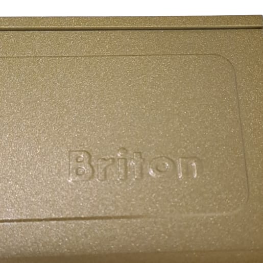 Briton 1120B Adjustable Overhead Door Control with Backcheck Gold