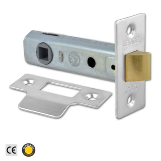 Legge B3772LK.NP Tubular Mortice Latch & Locking Function (76mm Case)