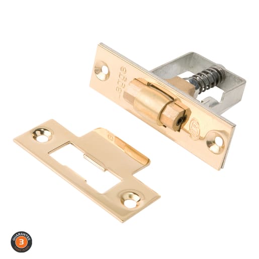 Legge Roller Latch (51mm Case) Polished Brass