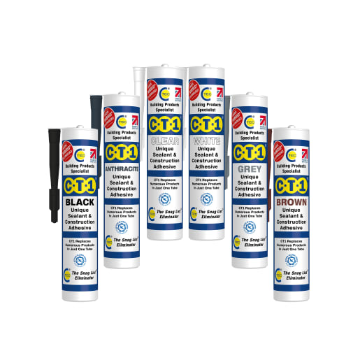 C-Tec CT1 White TRIBRID® Multi Purpose Sealant & Adhesive - 290ml