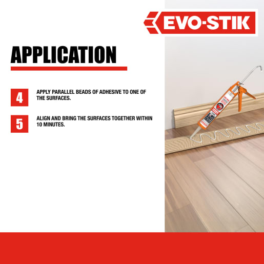 Evo-Stik Sticks Like Sh*t All Weather Adhesive 290ml White