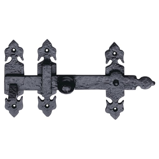 Carlisle Brass Ludlow Suffolk Latch 234mm Black Antique