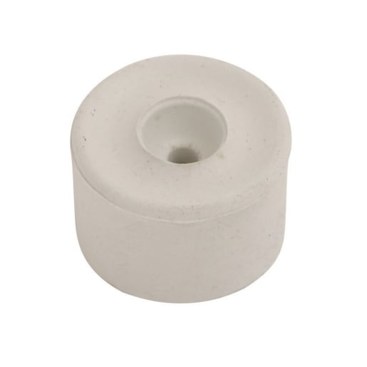 Magnets Hardware Rubber Door Buffer 34mm Diameter White