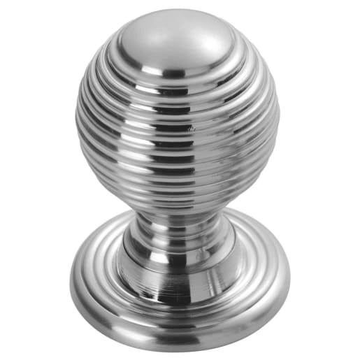 Carlisle Brass Queen Anne Cupboard Knob 35mm Polished Chrome
