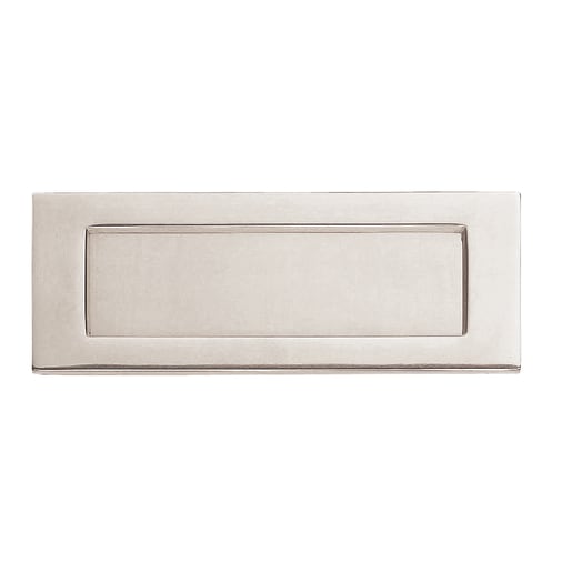 Carlisle Brass Victorian Letter Plate 359mm Polished Chrome