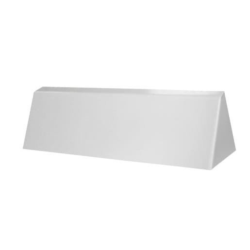 Select Letterplate Security Cowl - Silver  12