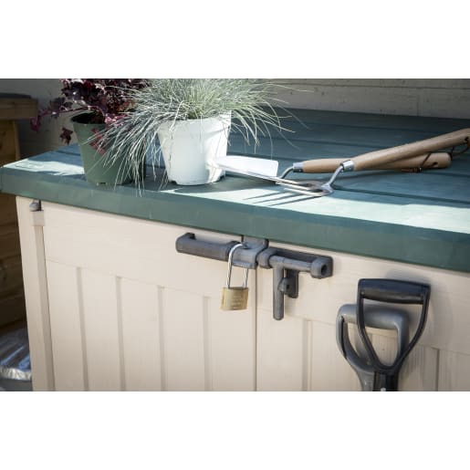 Burg-Wachter Magno 400 E 50mm Brass Padlock with 80mm Long Shackle