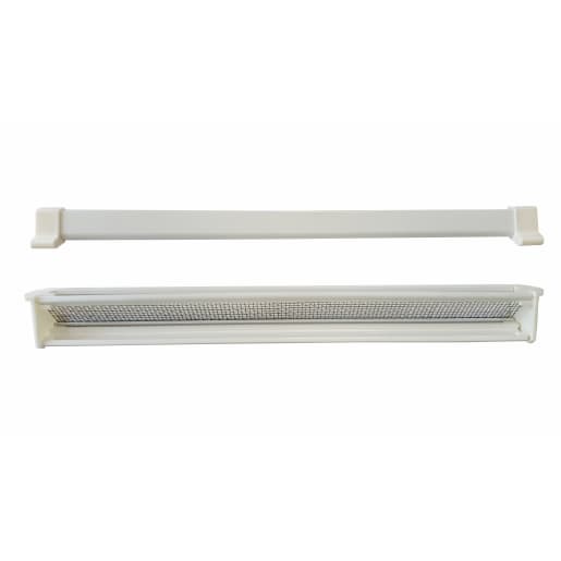 MAP Aluminium Slot/Trickle Vent - White - 275mm