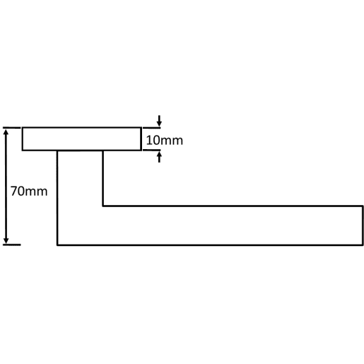 Old English Warwick Lever on Round Rose Distressed Silver