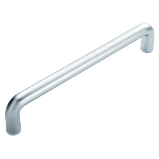 Eurospec 'D' Shaped Pull Handle 19mm Diameter 300mm Satin Anodised Aluminium